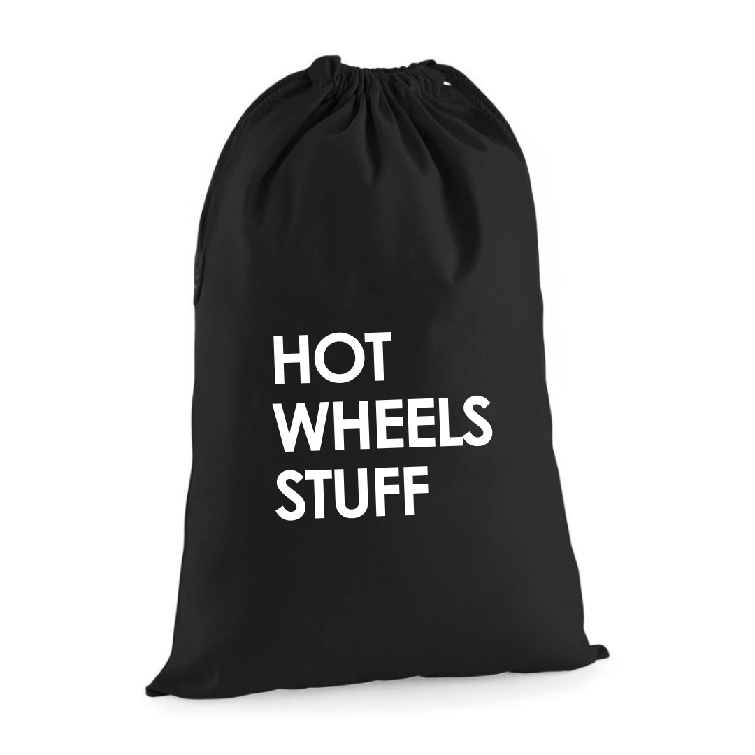 HOT WHEELS STUFF DRAWSTRING BAG