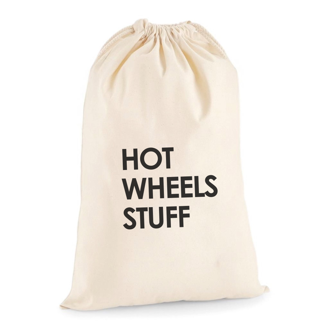 HOT WHEELS STUFF DRAWSTRING BAG