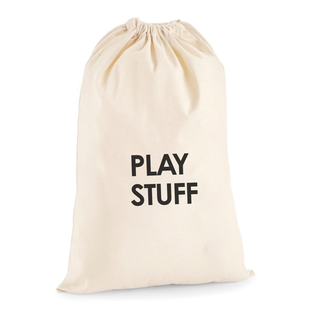 PLAY STUFF DRAWSTRING BAG