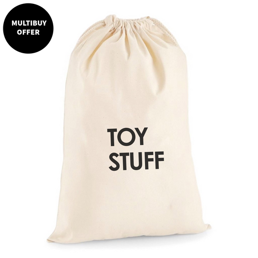 TOY STUFF DRAWSTRING BAG