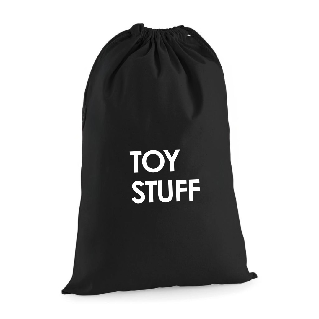 TOY STUFF DRAWSTRING BAG