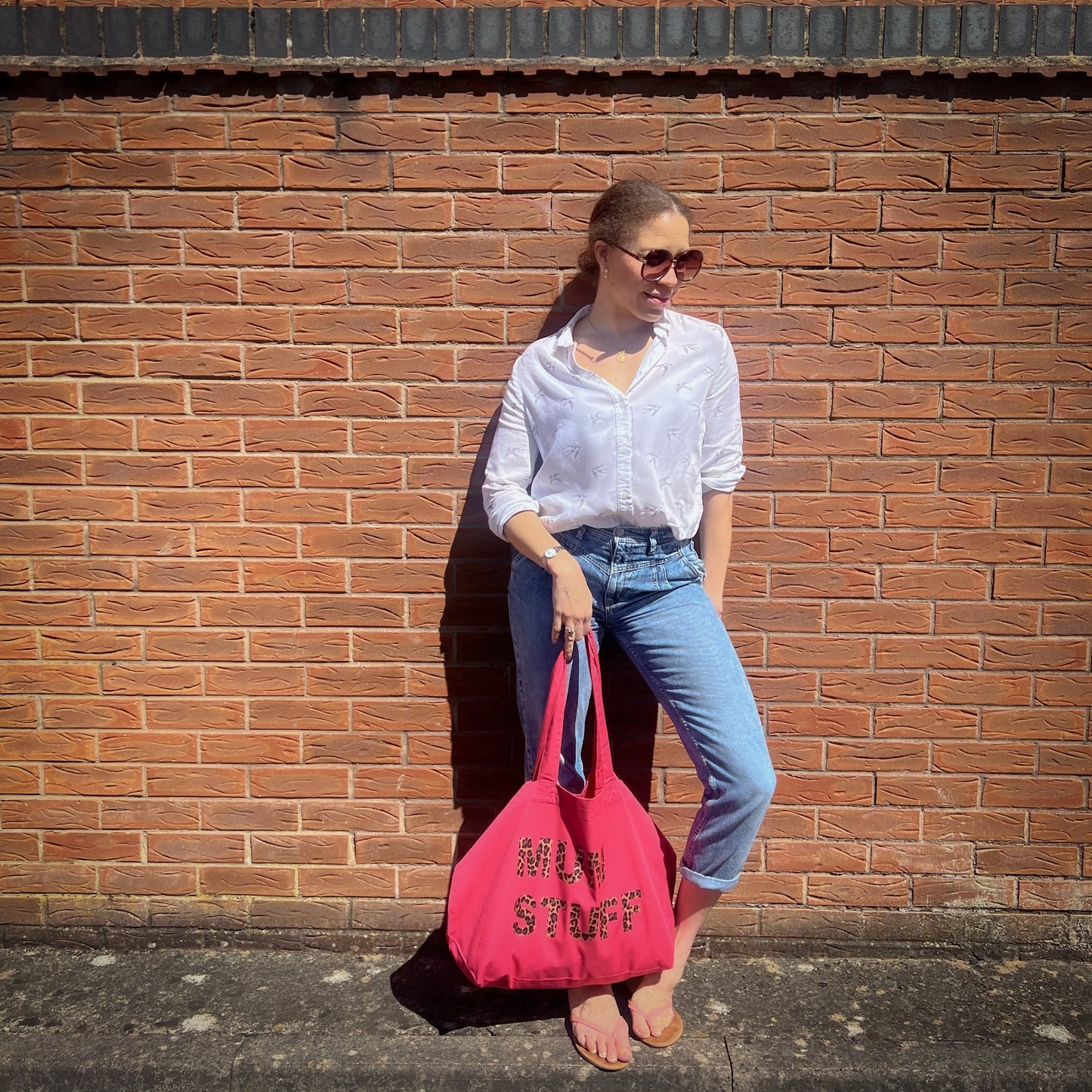 PERSONALISED PINK TOTE BAG