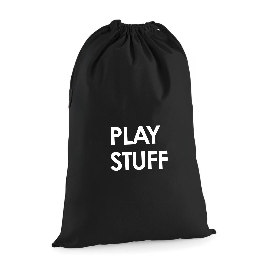 PLAY STUFF DRAWSTRING BAG