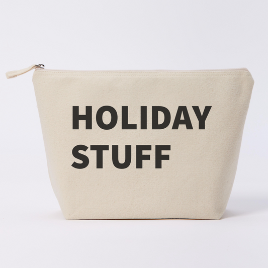 HOLIDAY STUFF POUCH