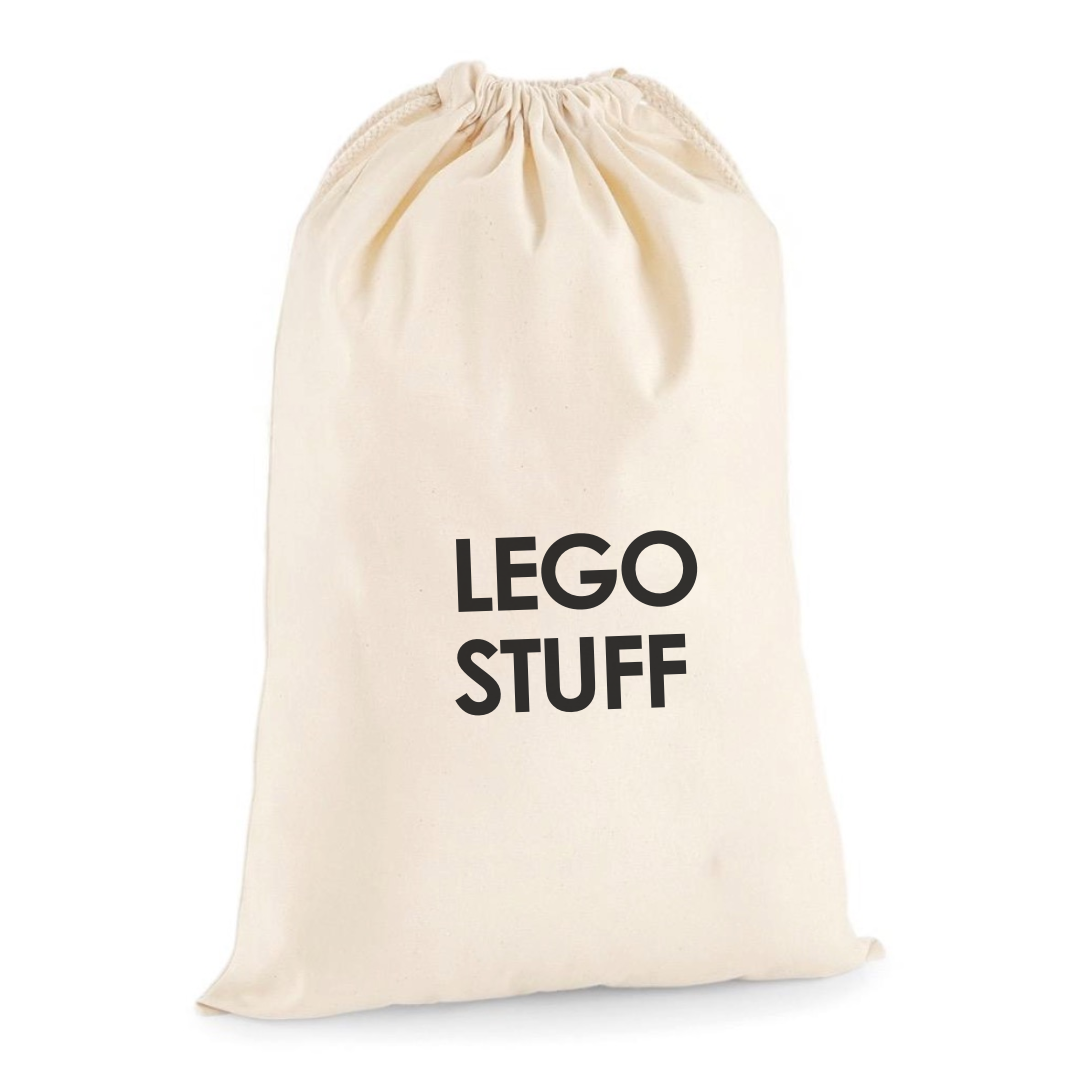 LEGO STUFF DRAWSTRING BAG