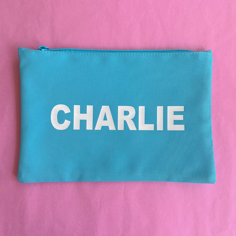 LARGE PERSONALISED WATERPROOF POUCH